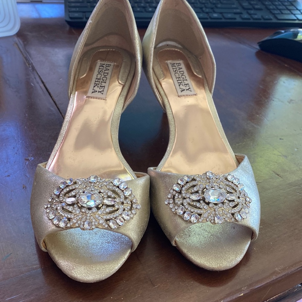 Badgley Mischika dance shoes.